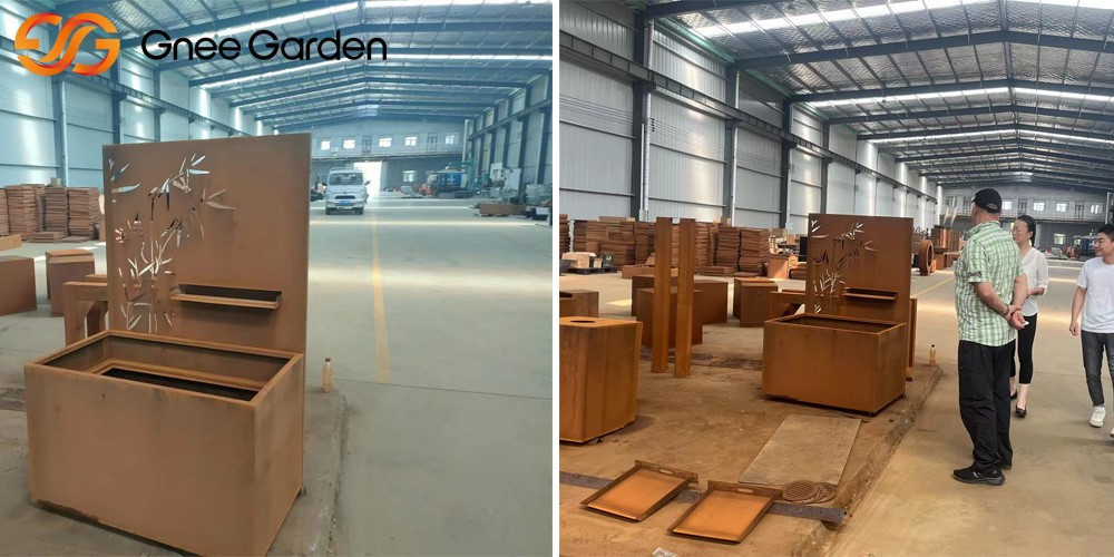 gnee garden corten steel gnee garden corten steel