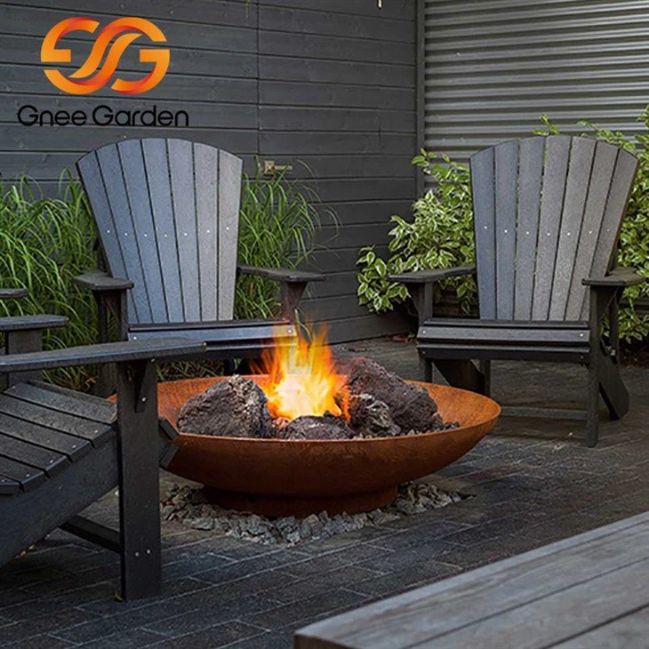 Corten Steel fire pits 