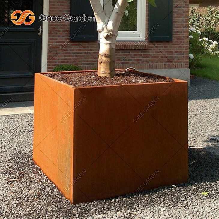 High Quantity Corten Steel Garden Planters