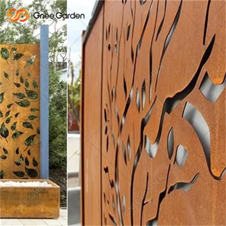 Outdoor Decoration Corten Steel Screen