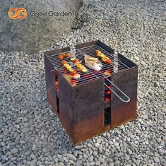 Cortenstaal BBQ Vuurkorf Cortenstaal