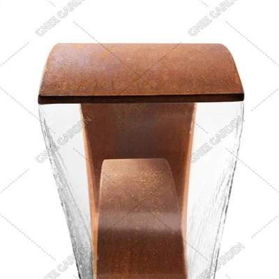 Op maat gemaakte metalen buitenmuurpanelen Cortenstaalbekleding 3 mm