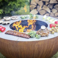 Outdoor Cortenstaal Roest BBQ