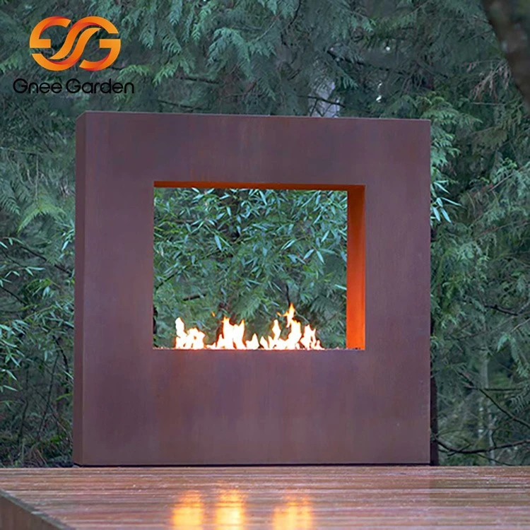 gn-fp-505-simple-design-large-corten-steel-fireplace 3 gn-fp-505-simple-design-large-corten-steel-fireplace 3